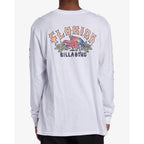 Billabong Men's Arch Florida Long Sleeve T-Shirt - White