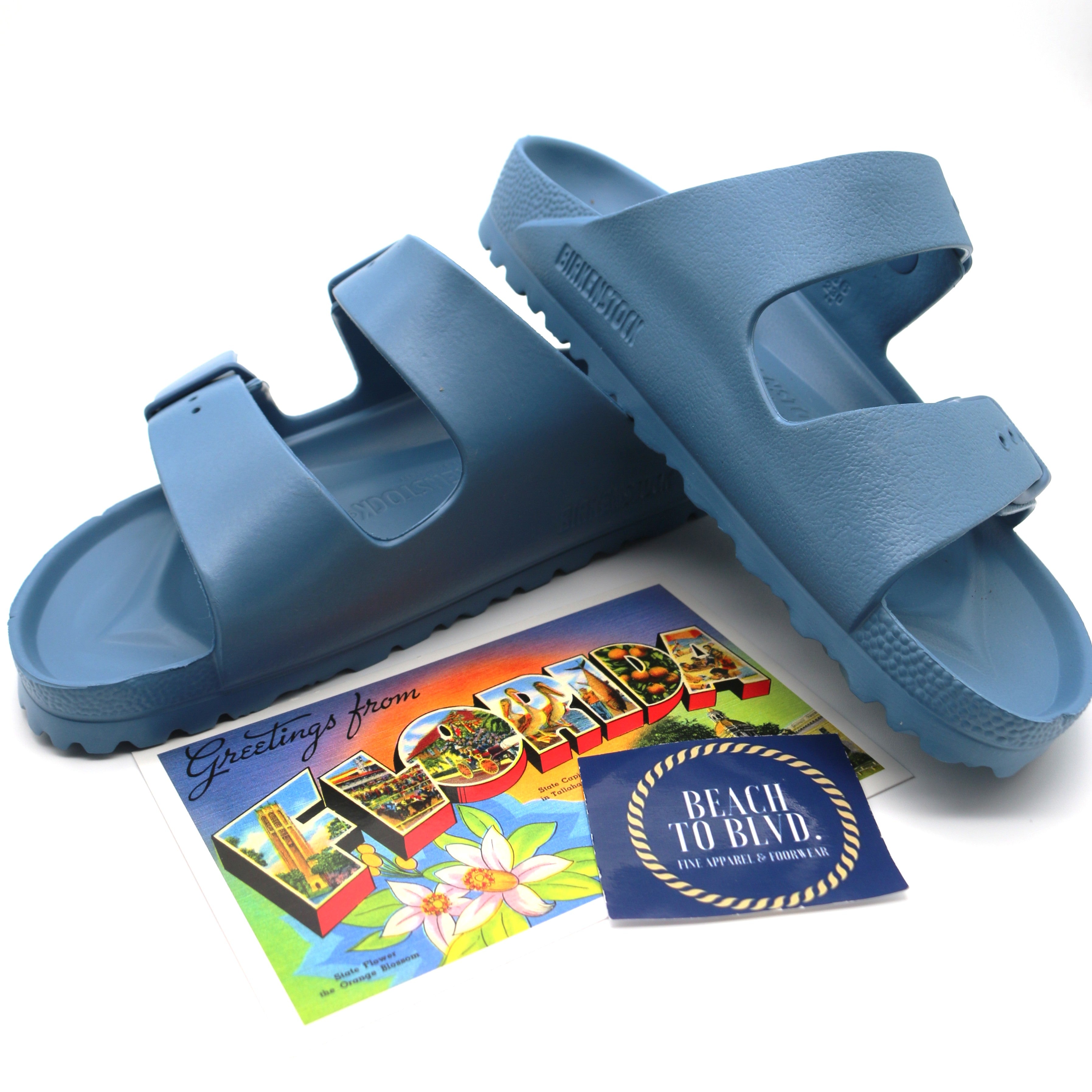 Birkenstock Essentials Arizona Eva Women's Sandals - Elemental Blue