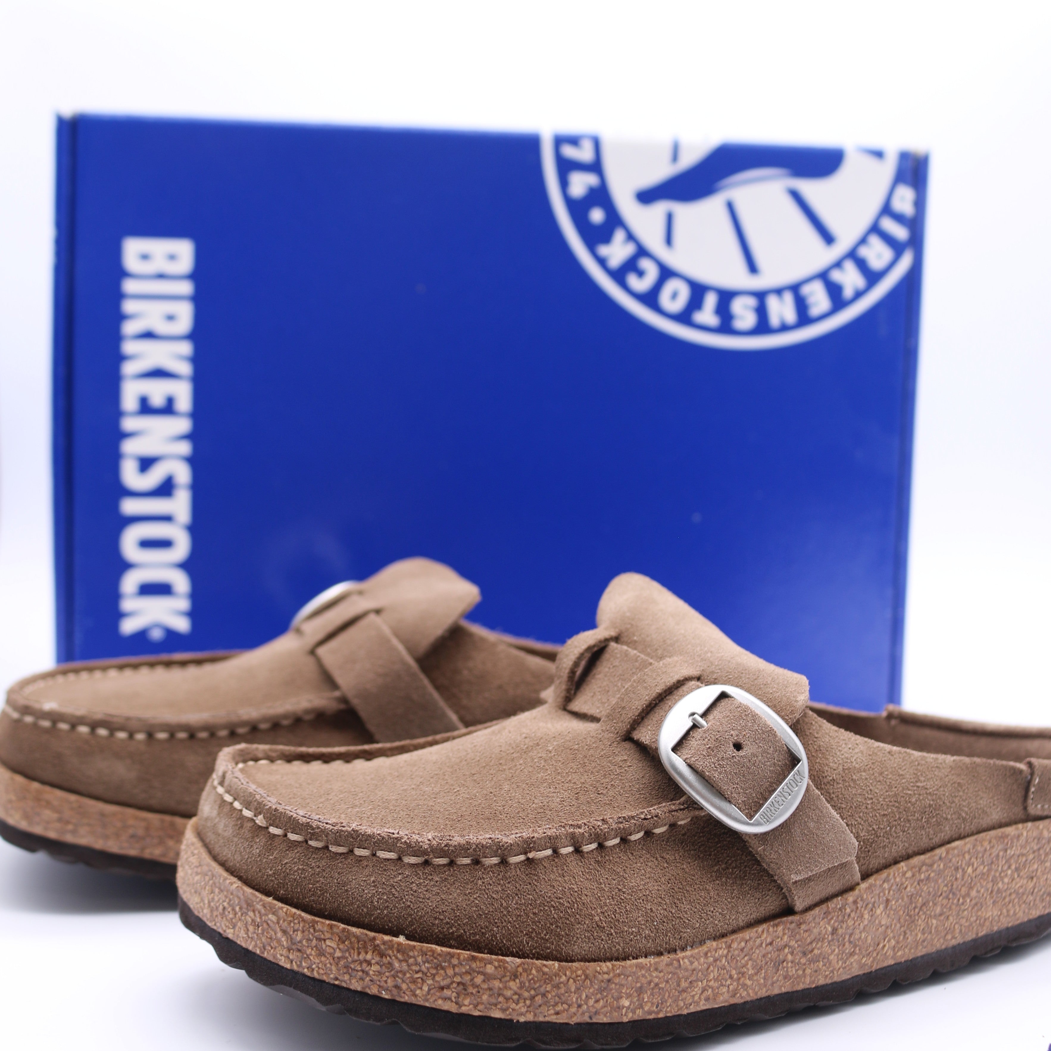 Birkenstock Buckley Suede Leather Woman's Sandals - BeachToBlvd