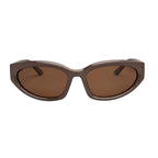 I-SEA Chateau Women's Polarized Sunglasses - Cocoa Frame/ Brown Lens