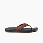 Reef Cushion Phantom 2.0 Leather Men's Sandals -Brown/Black