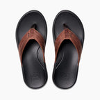 Reef Cushion Phantom 2.0 Leather Men's Sandals -Brown/Black