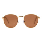 I-SEA Cooper Women's Polarized Sunglasses - Gold/Brown Lens