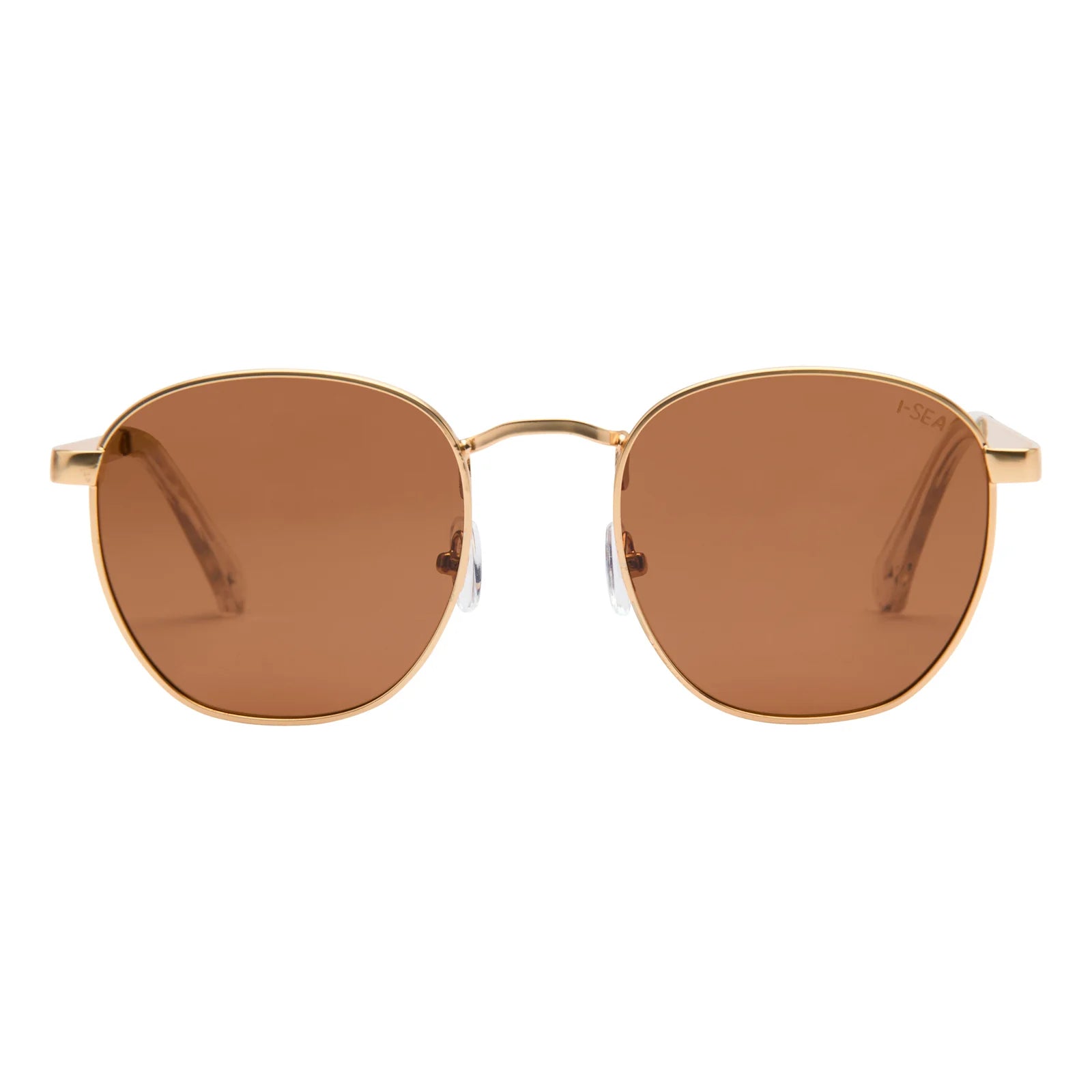 I-SEA Cooper Women's Polarized Sunglasses - Gold/Brown Lens