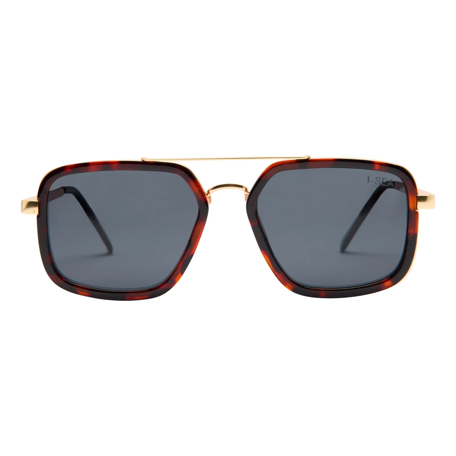 I-SEA Cruz Women's Polarized Sunglasses - Tortoise Frame /Smoke Lens