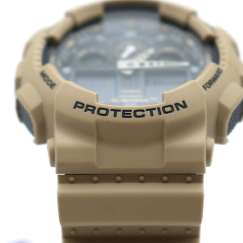 Casio G-Shock Analog-Digital GA100L-8A Watch - BeachToBlvd
