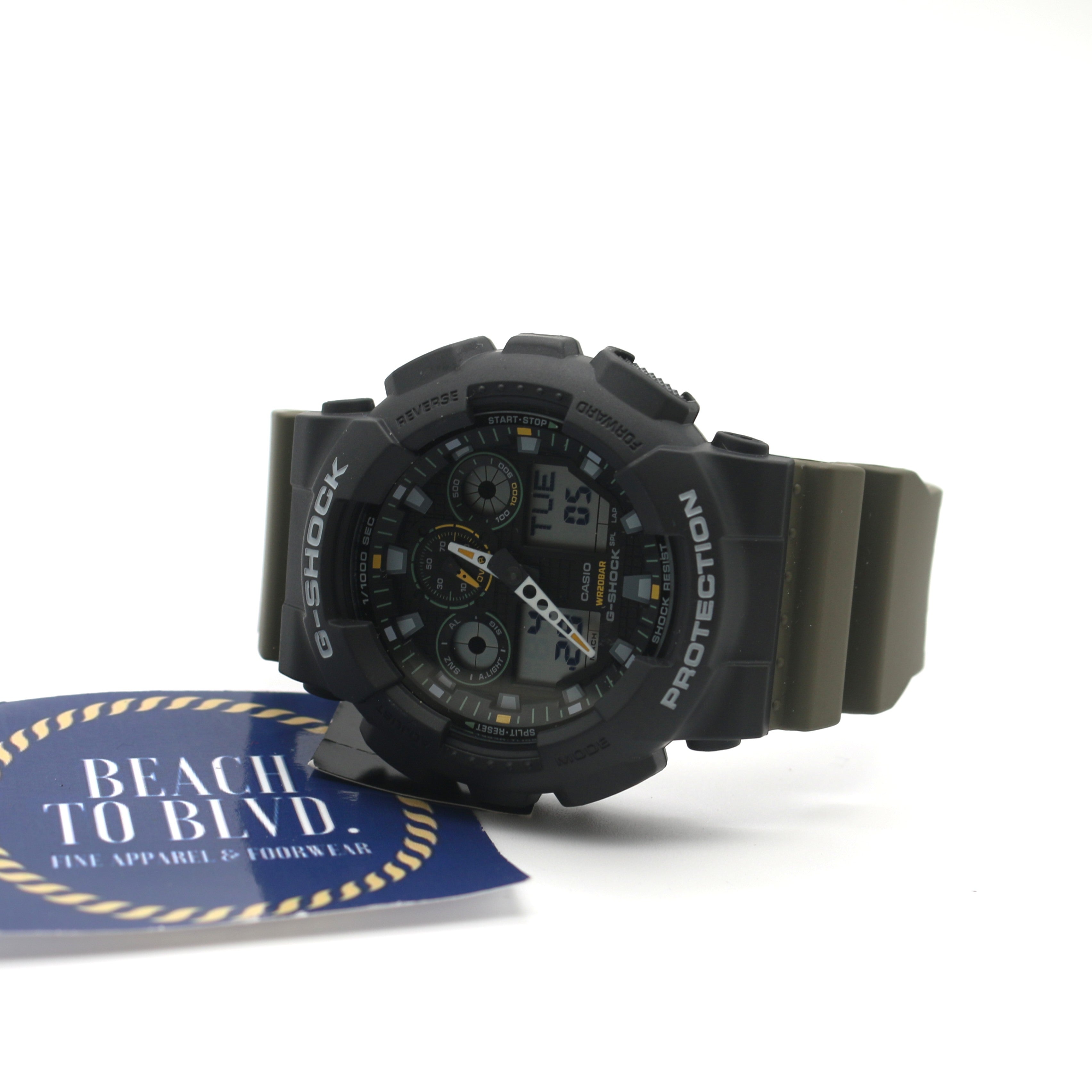 Casio G-SHOCK ANALOG-DIGITAL GA-100TU-1A3 - BeachToBlvd