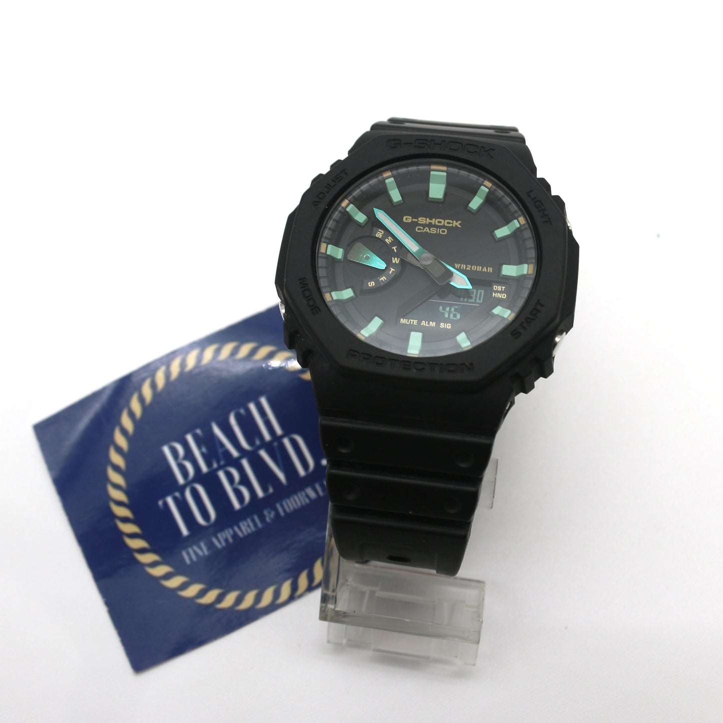 Casio G-Shock GA2100RC-1A Analog\Digital Watch | Black\Rust - BeachToBlvd