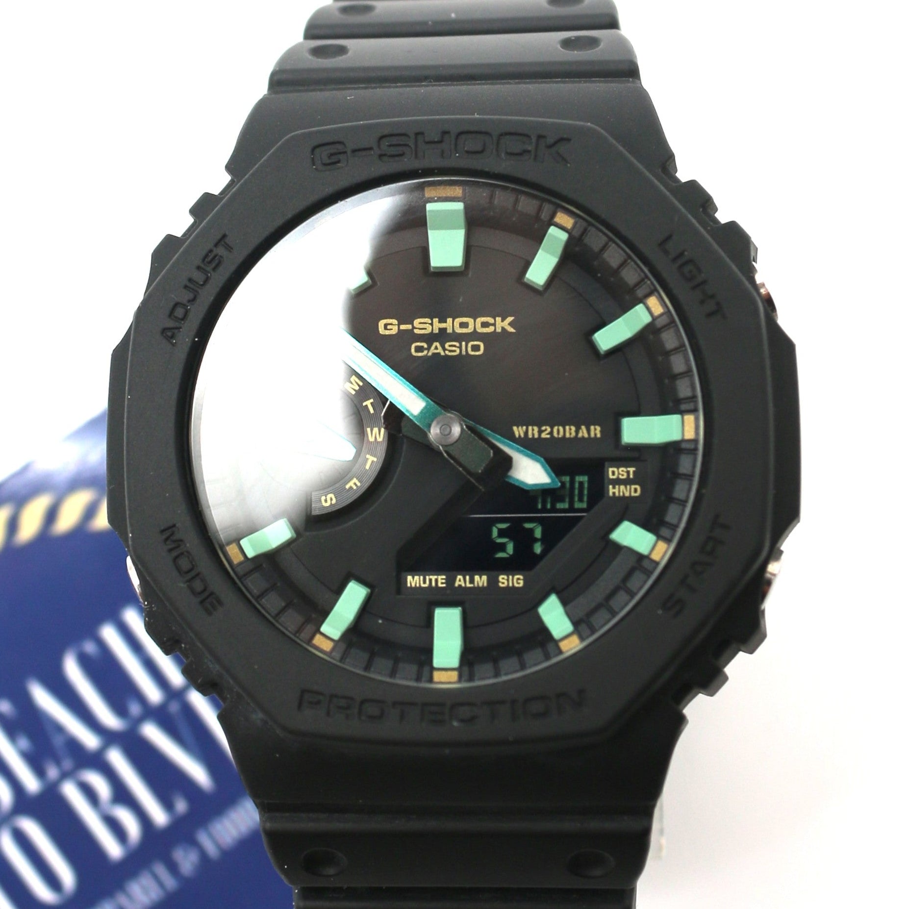 Casio G-Shock GA2100RC-1A Analog\Digital Watch | Black\Rust - BeachToBlvd