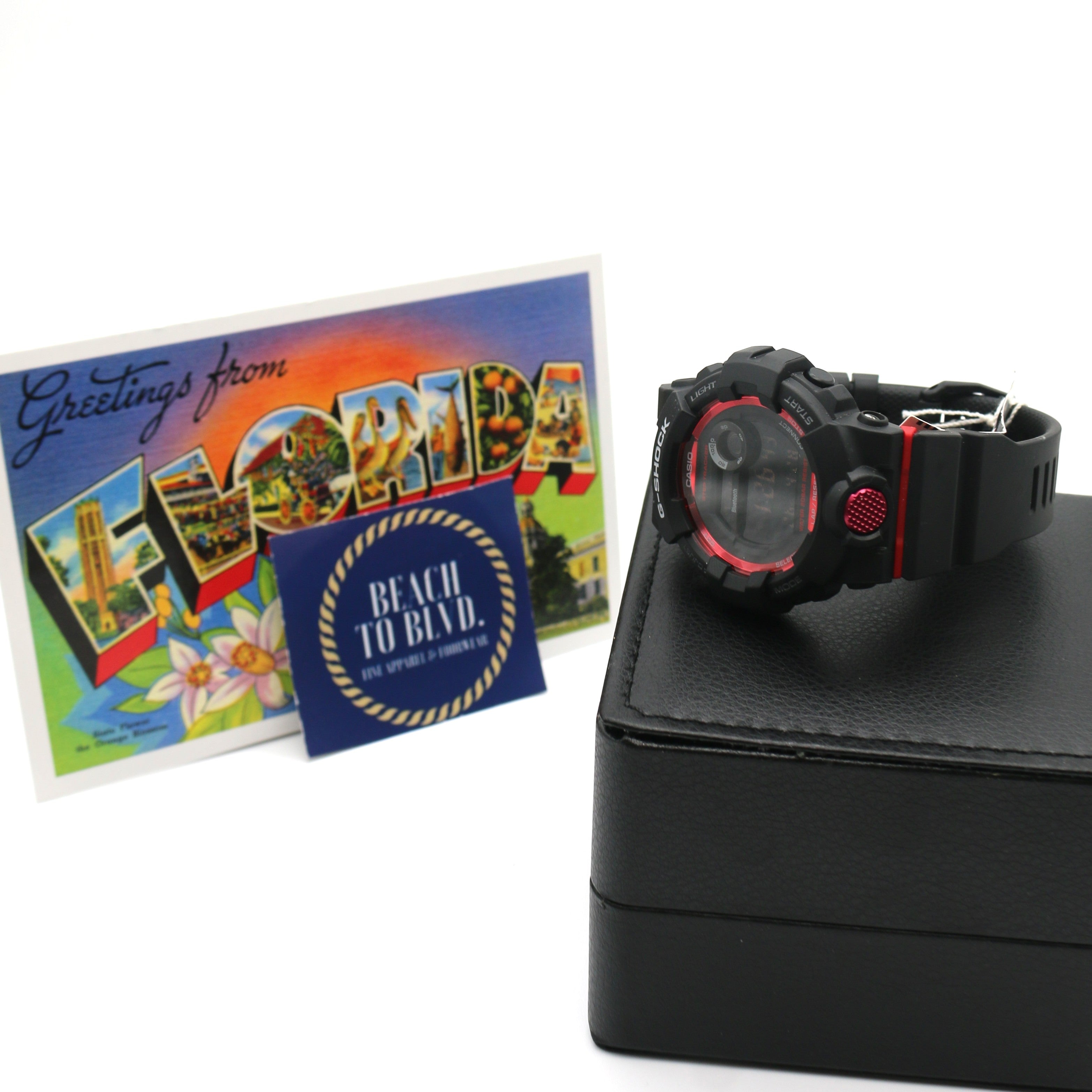 Casio G-Shock Move GBD800-1 Sports Digital Watch | Black\Red - BeachToBlvd