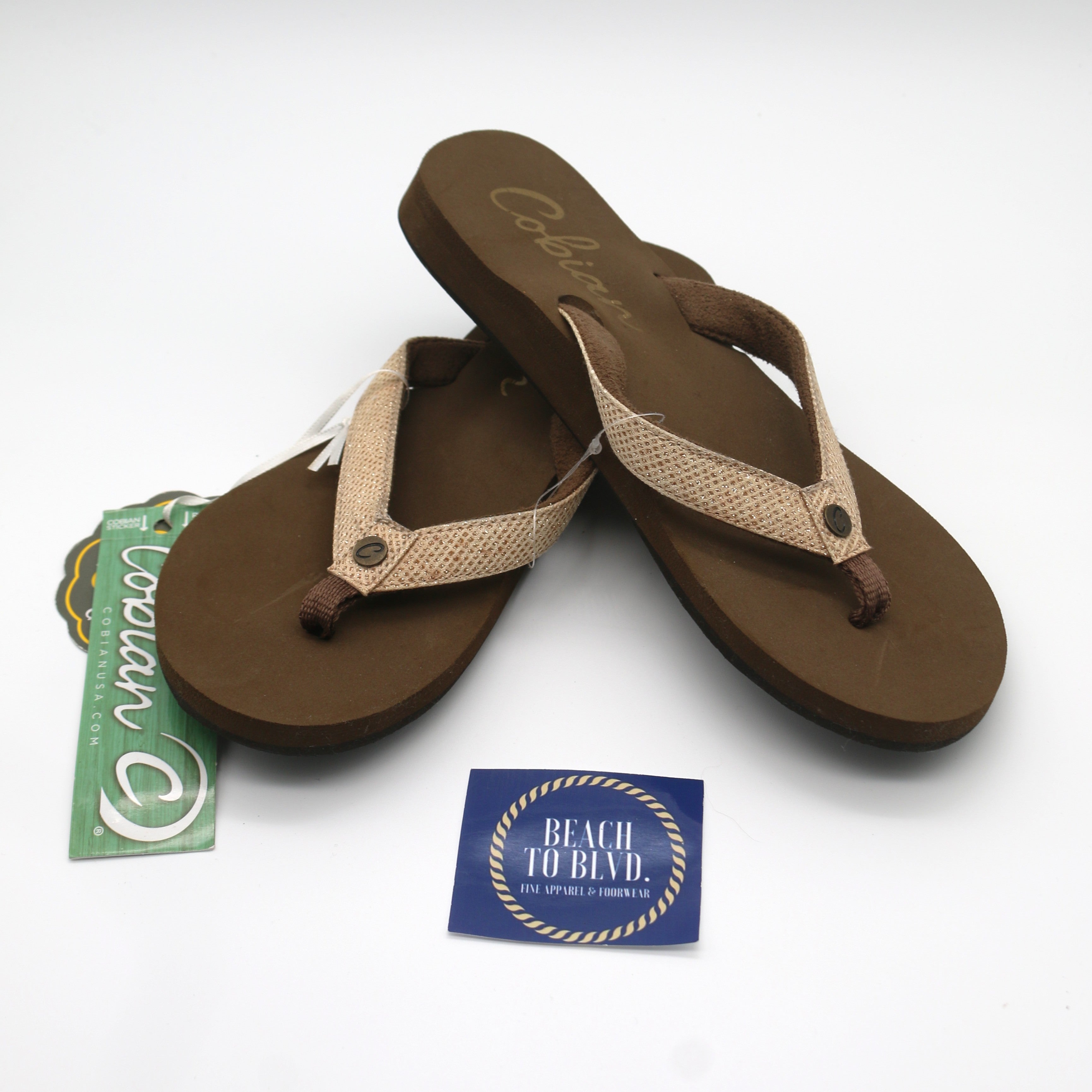 Cobian Women's Fiesta Skinny Bounce Sandal - BeachToBlvd