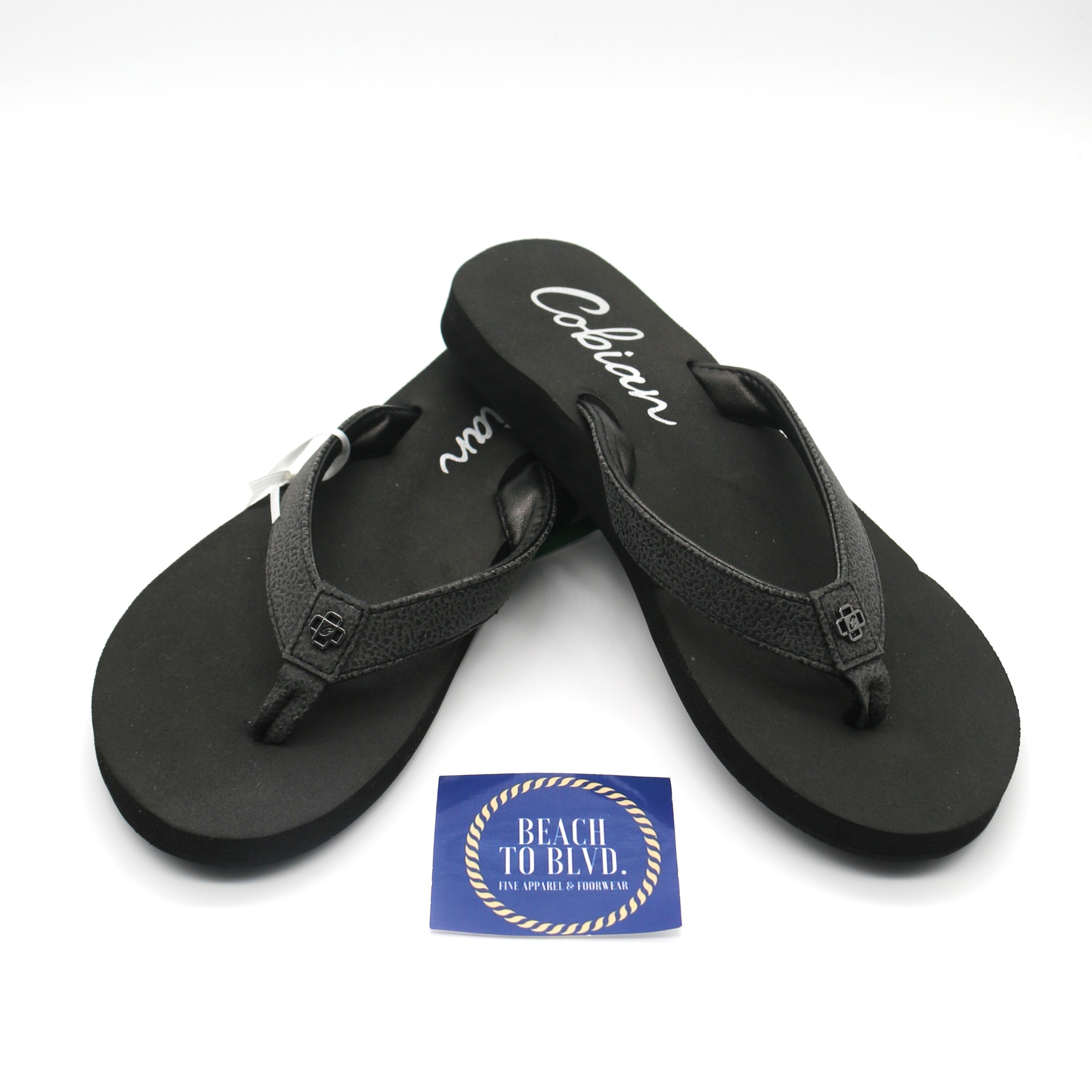Cobian Women's Skinny Bounce Sandal -Charcoal - BeachToBlvd