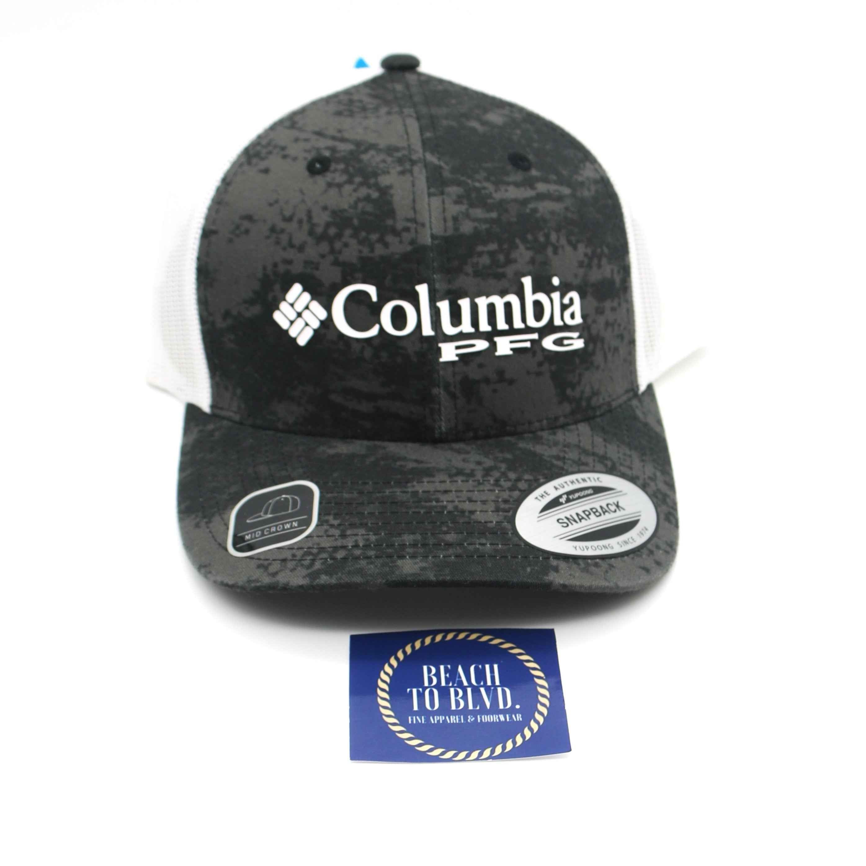 Columbia Sportswear PFG Camo Mesh Snap Back-Mid Hat