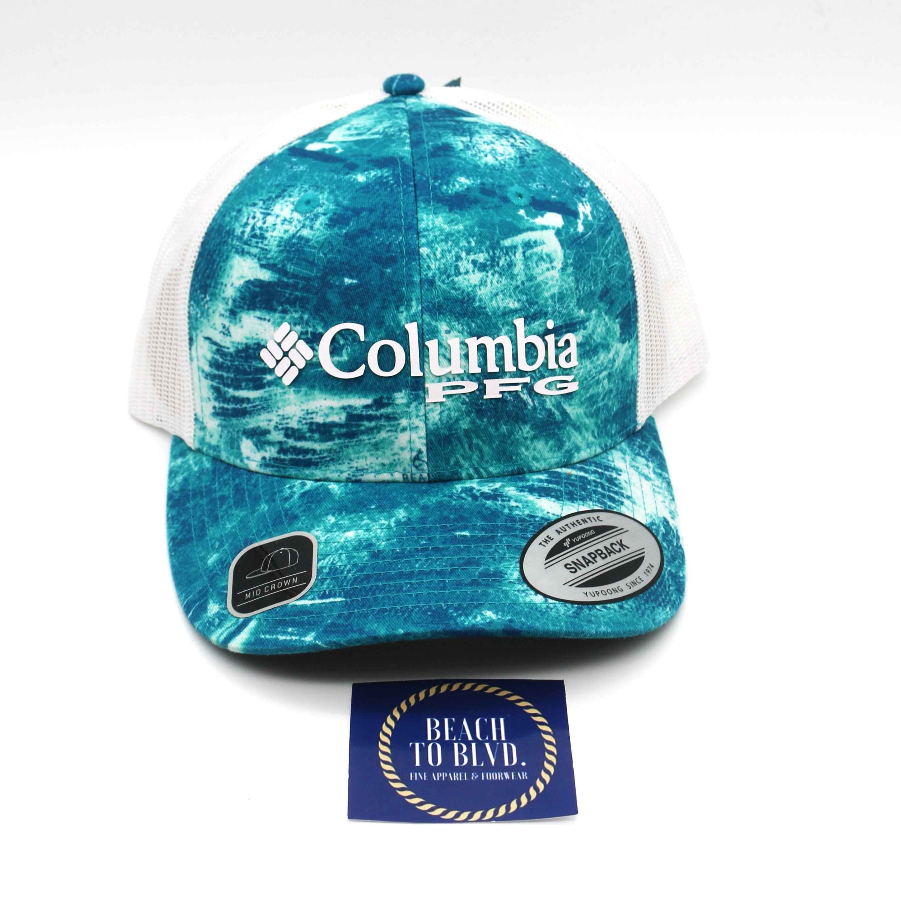 Columbia Sportswear PFG Camo Mesh Snap Back-Mid Hat