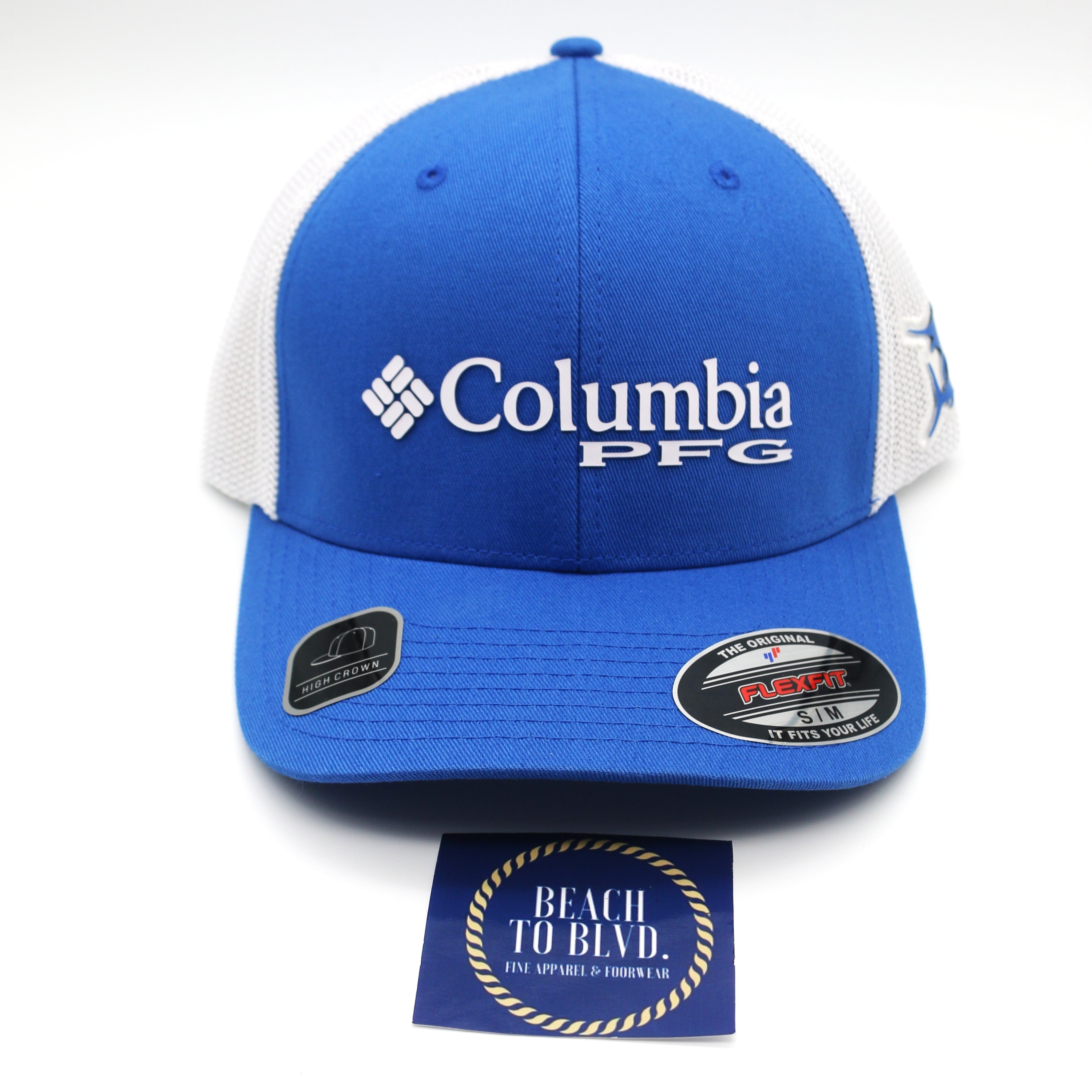Columbia PFG Logo Mesh Ball Cap - High - BeachToBlvd