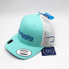 Columbia Sportswear PFG Mesh Snap Back Hat - High Crown - Gulf Stream - BeachToBlvd