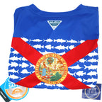 Columbia Sportswear Men's PFG Terminal Tackle Fish Flag Long Sleeve Fishing Shirt