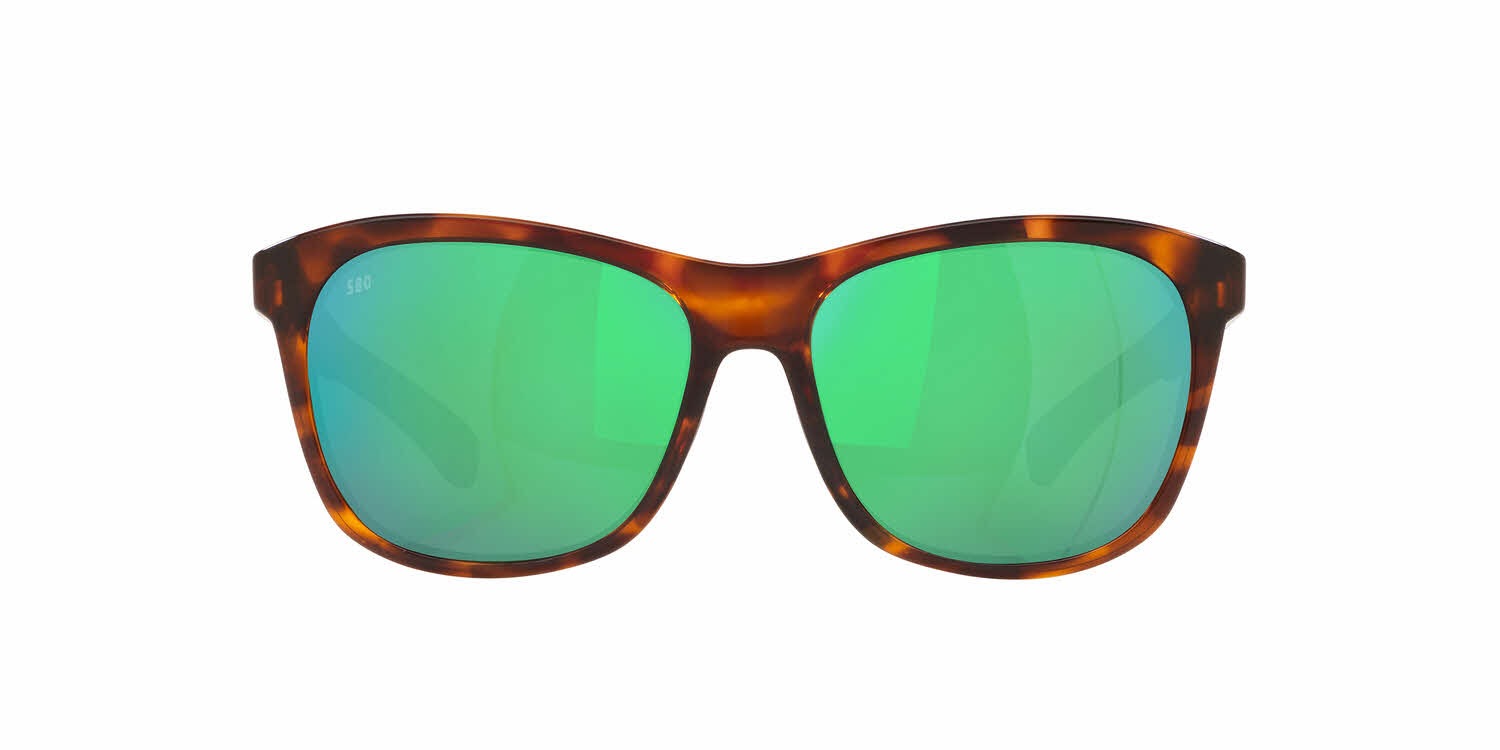 Costa Sunglasses Vela 06S9027- Shiny Tortoise/Green Mirror Polarized