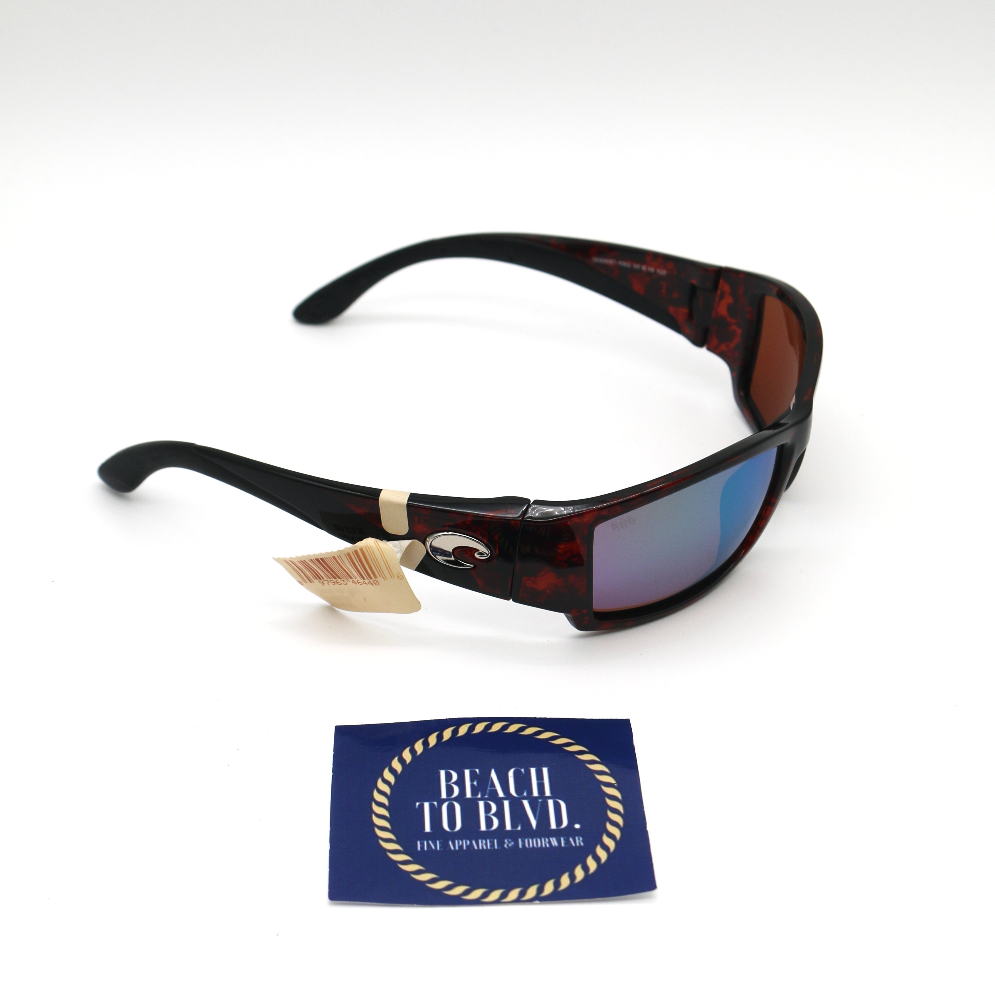Costa Corbina Polarized Sunglasses 06S9057- Tortoise/Green Mirror