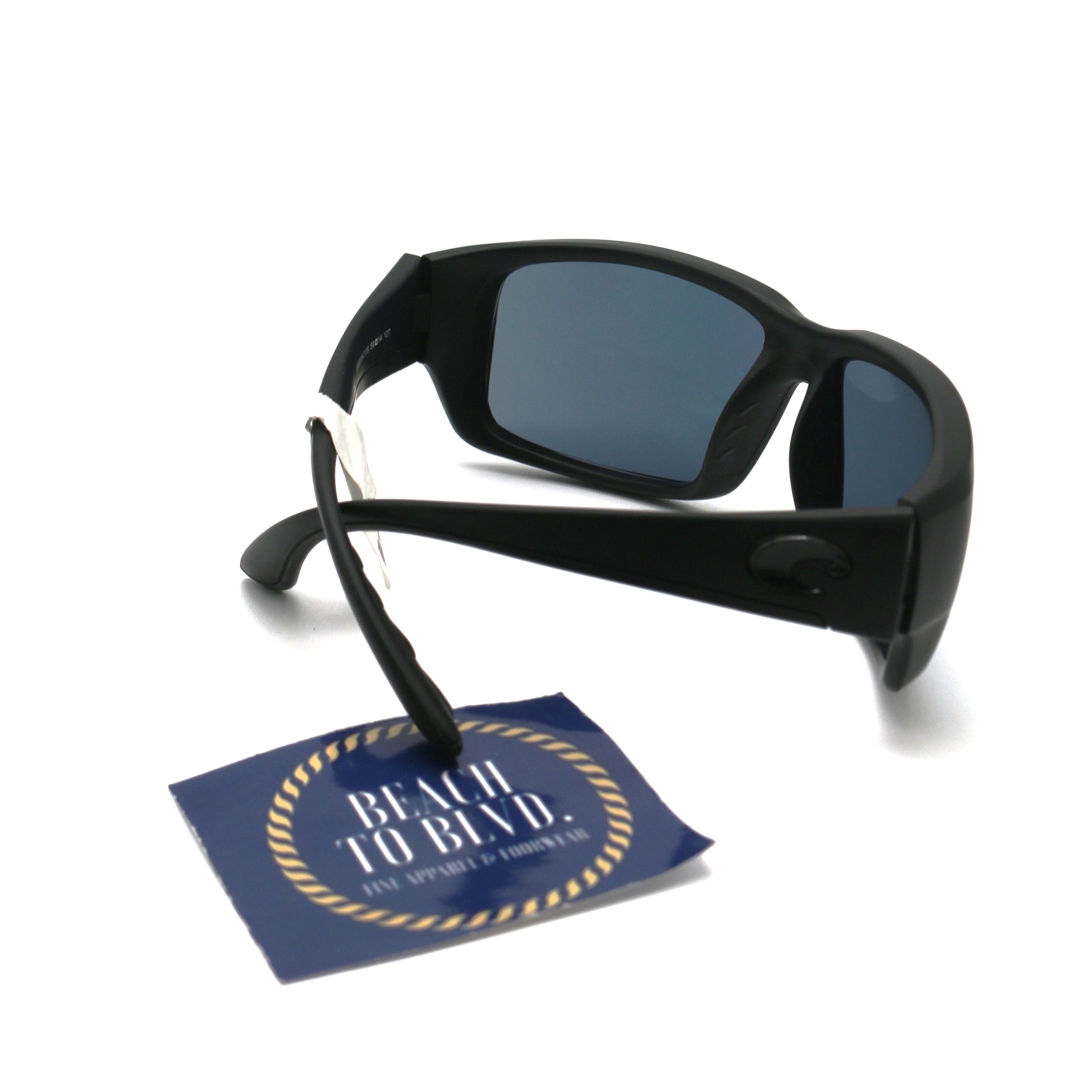 Costa Sunglasses Fantail - Blackout Frame W/Gray Lens