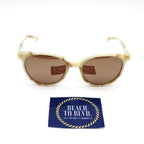 Costa Isla 06S2008 - Shiny Seashell/ Copper Silver Mirror Polarized Glass