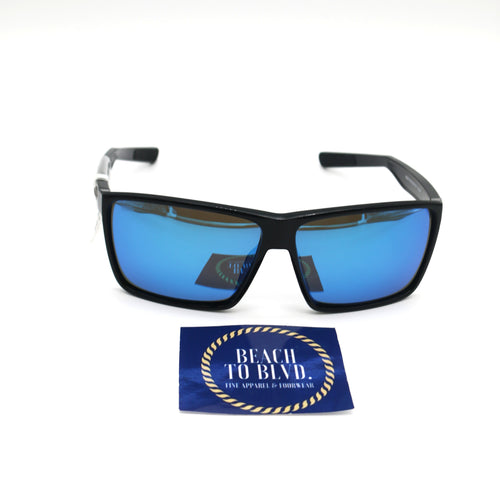 Costa RINCON Sunglasses 6S9018- Shiny Black/ Blue Mirror