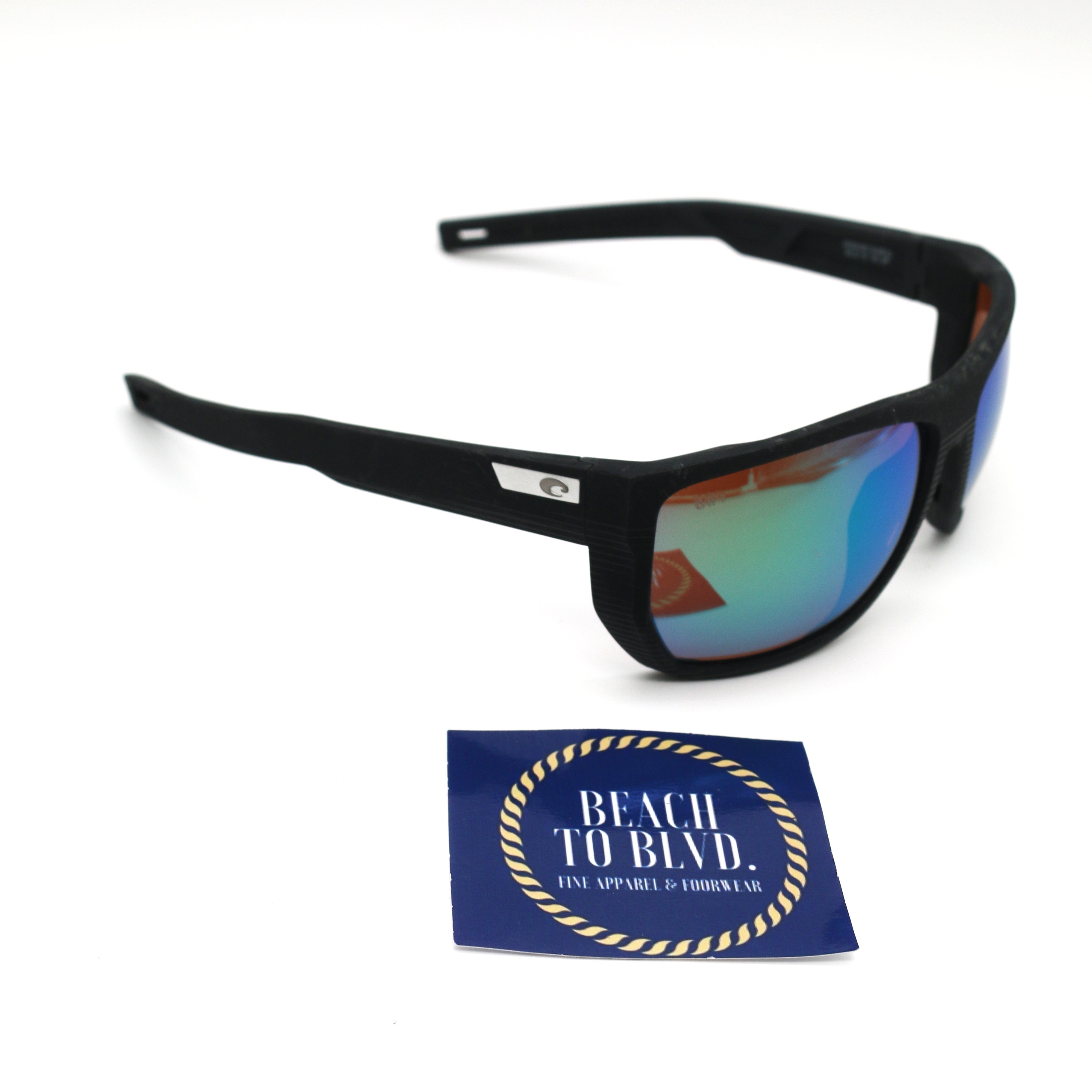 Costa SANTIAGO Sunglasses 6S9085 - Net Black/ Green Mirror