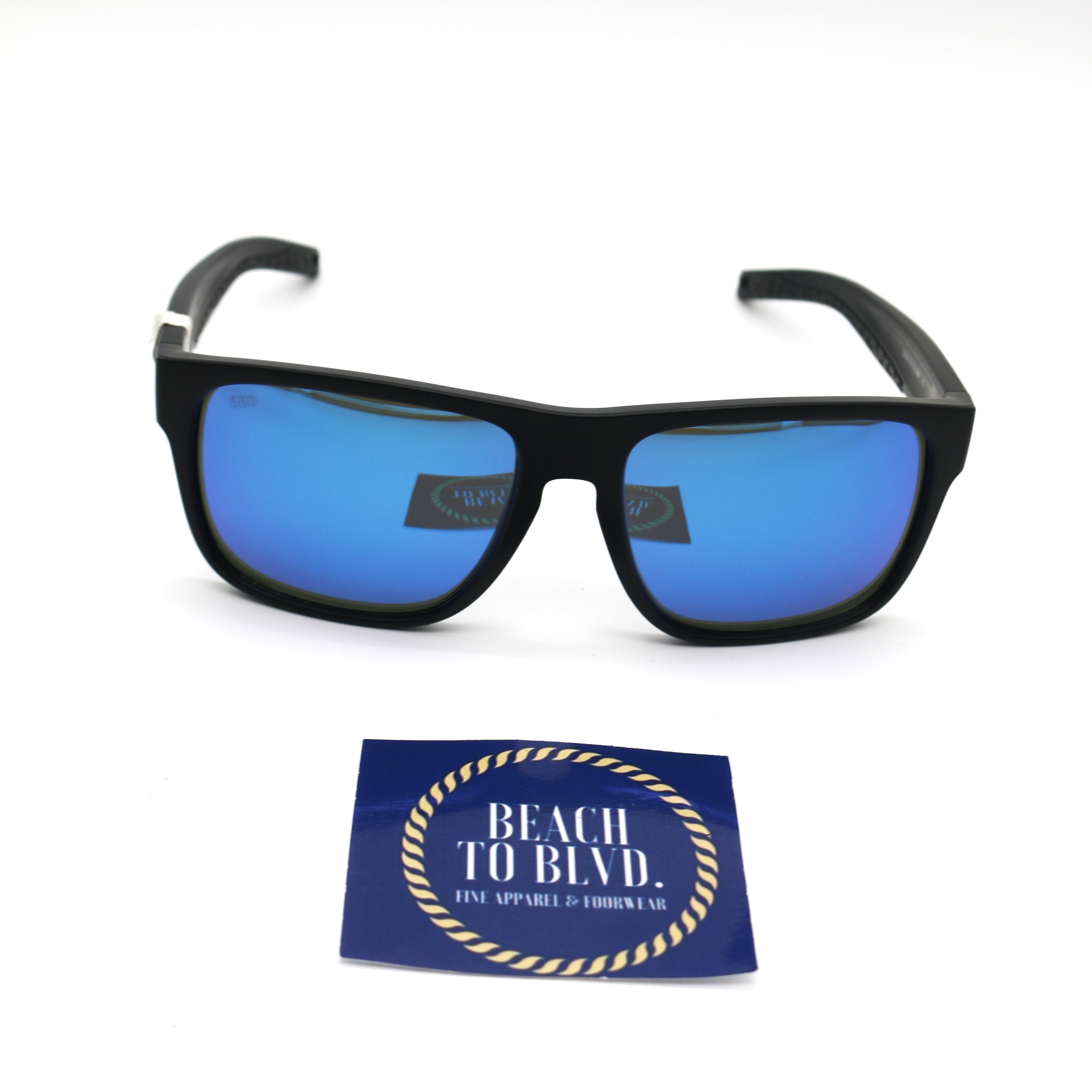 Costa Spearo XL 06S9013 -Matte Black/ Blue Mirror Polarized Glass