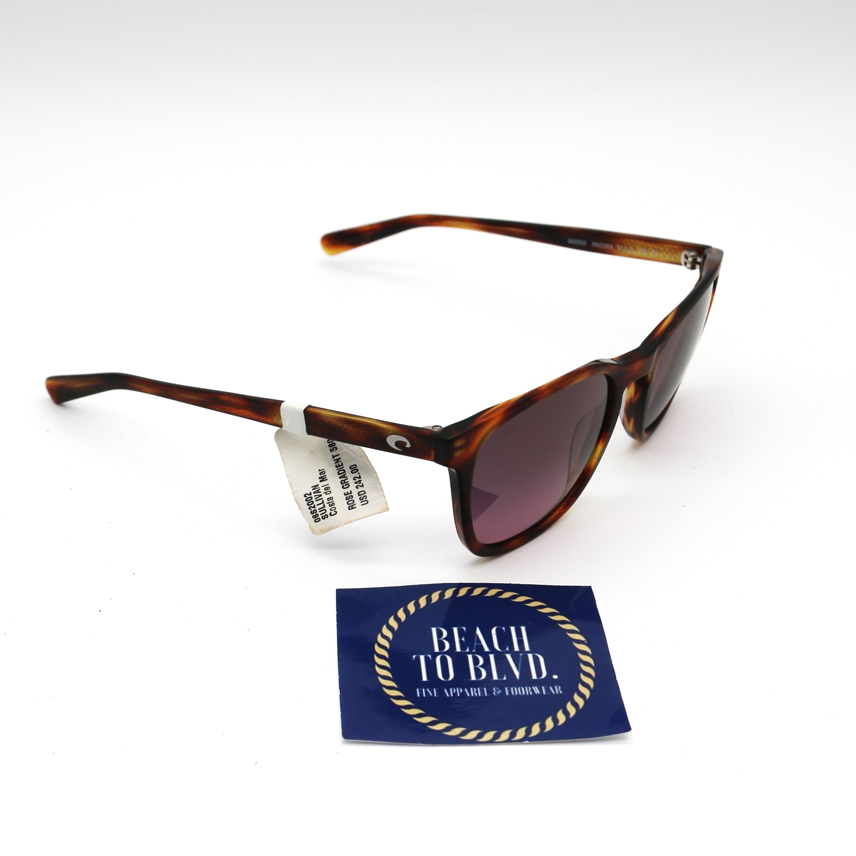 Costa Sullivan-Sunset Tortoise/Rose Gradient Polarized Glass