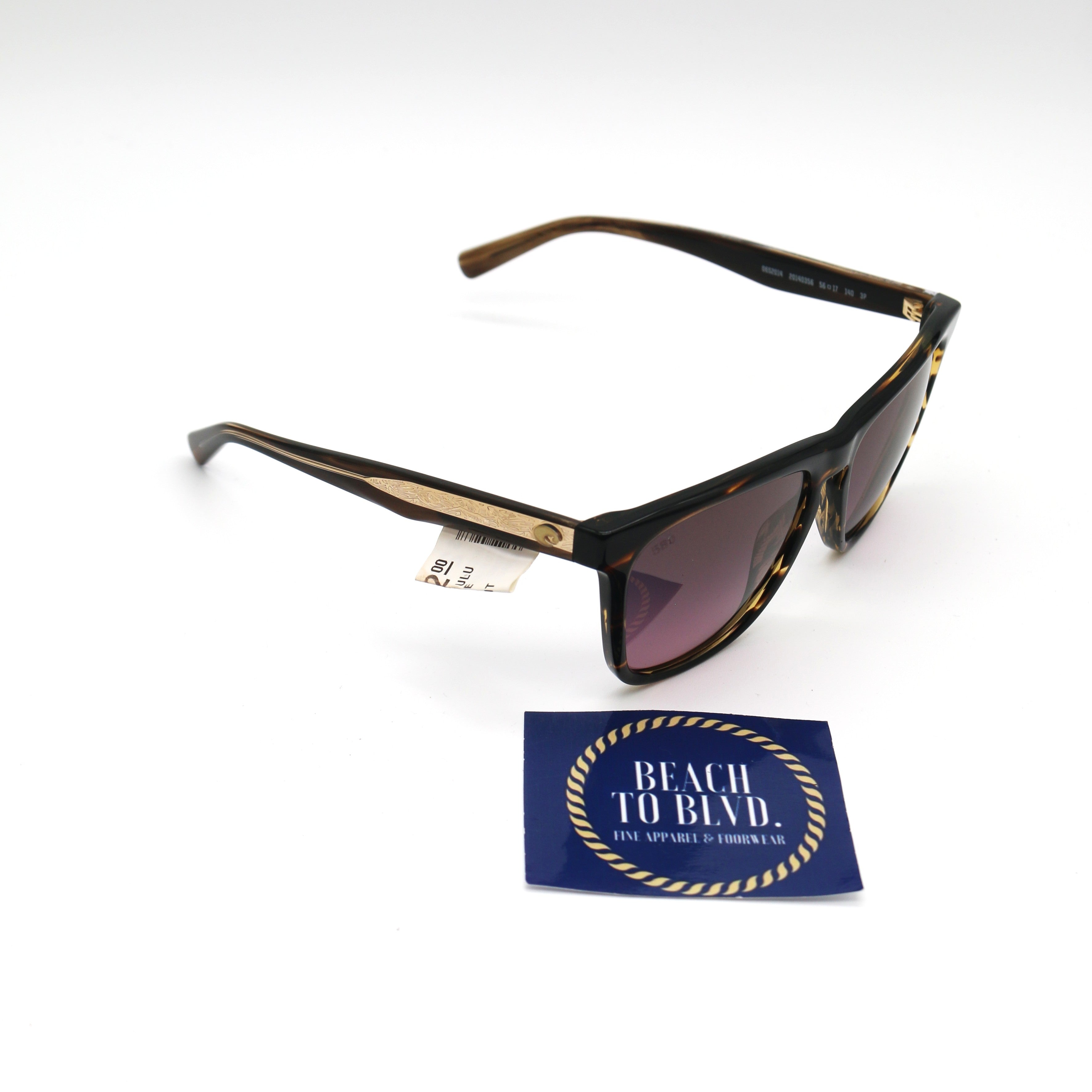 Costa Ulu 06S2014- Tortoise/ Rose Gradient Polarized Glass