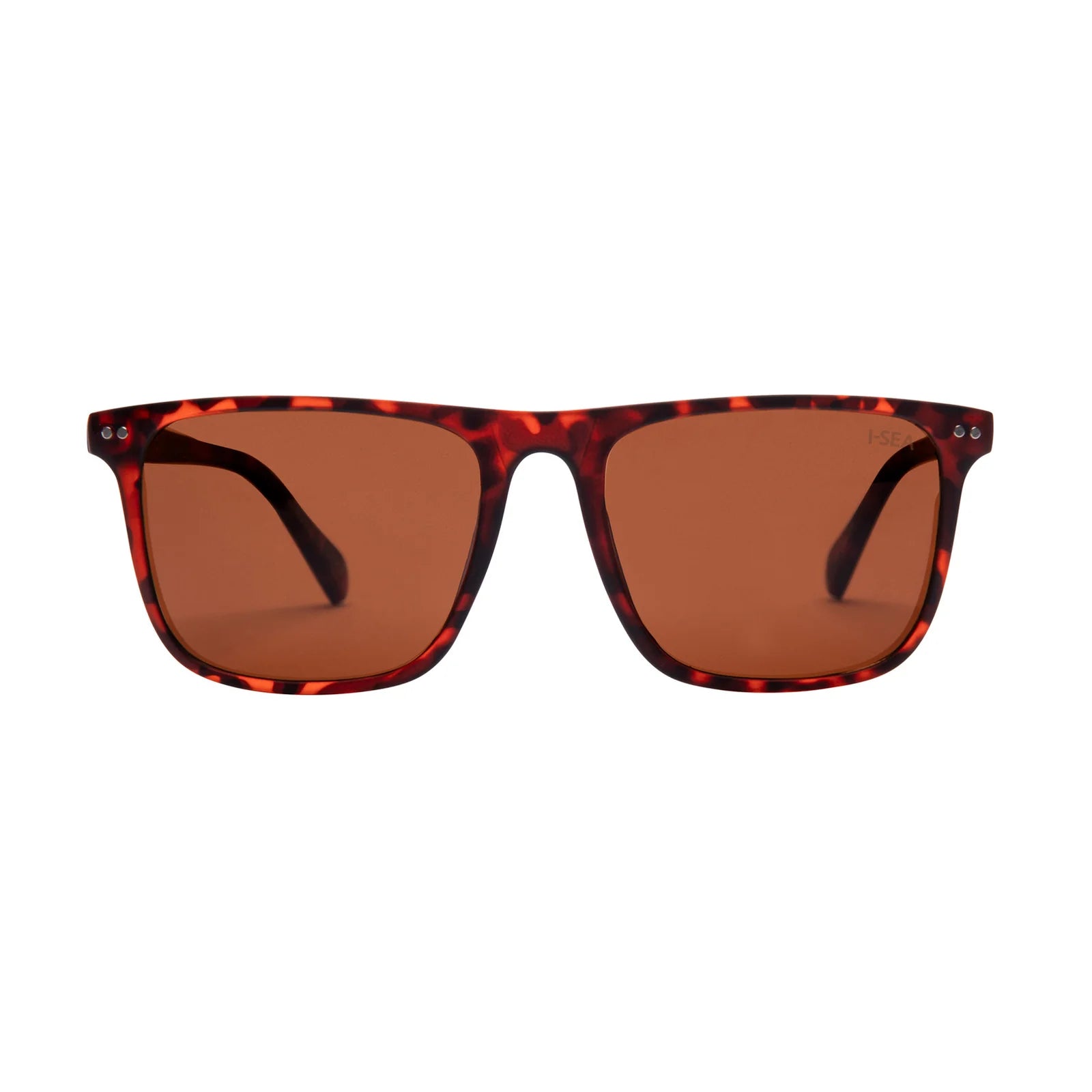 I-SEA Dax Women's Polarized Sunglasses - Tortoise/Brown Lens