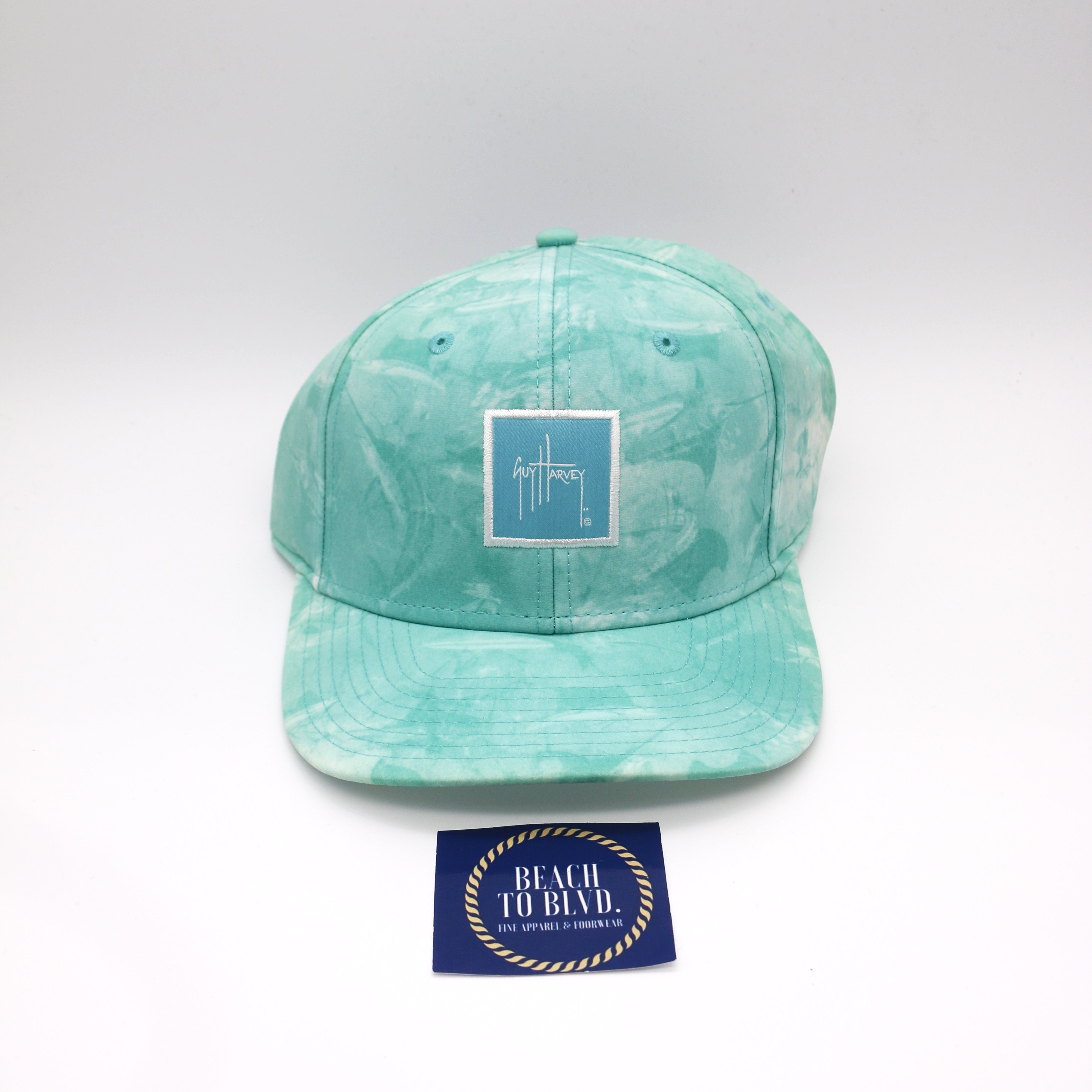 Guy Harvey Women's Sublimated Performance Hat - Delphinium Blue - BeachToBlvd
