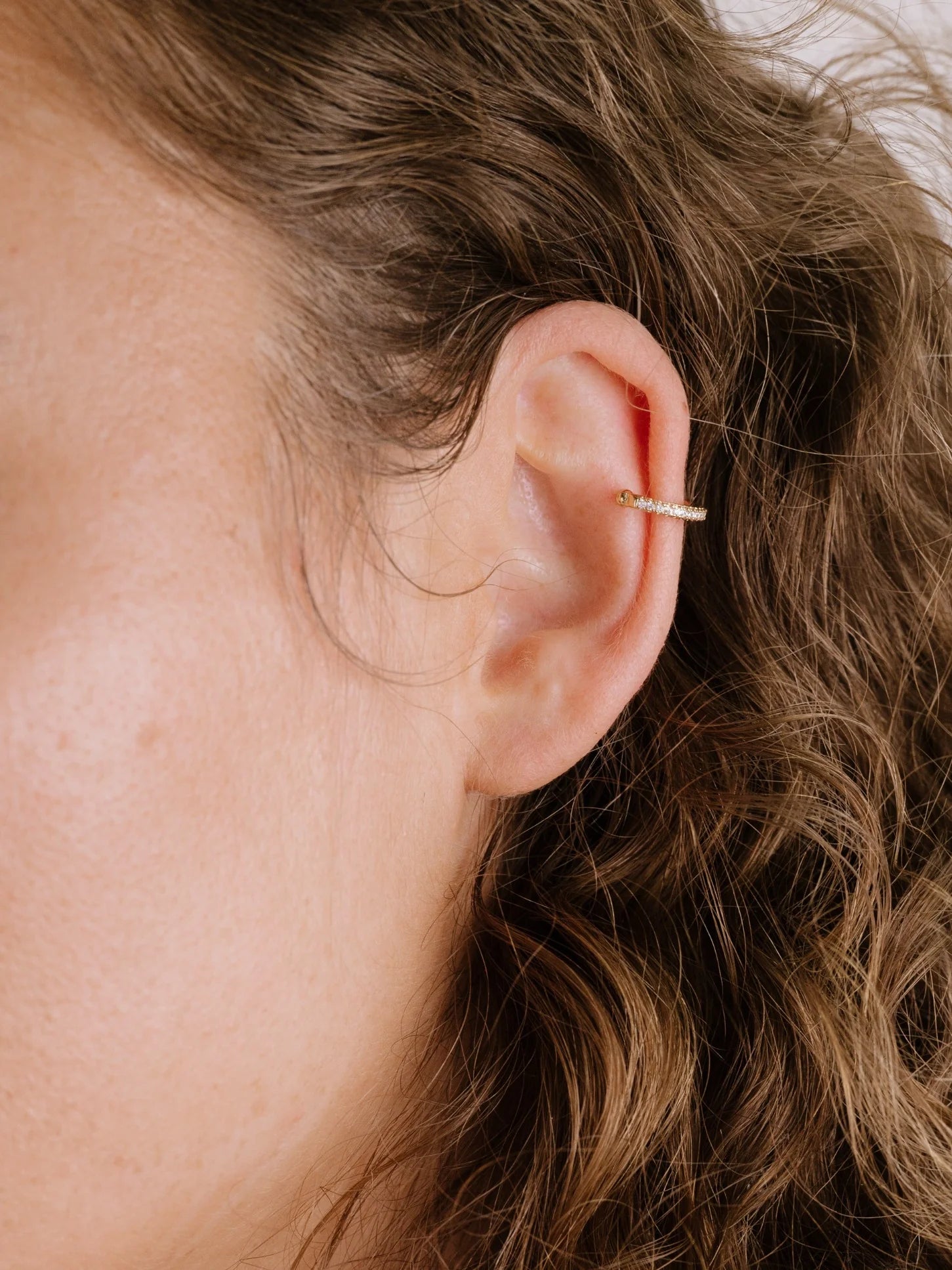 Ettika Mini Sparkler Crystal Ear Cuff