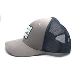 Fish Hippie Prompt Trucker Hat - Grey