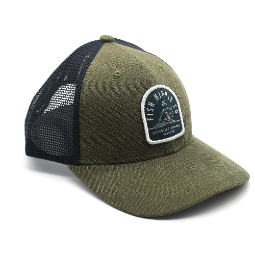 Fish Hippie ZEALOUS Structured Trucker - Agave