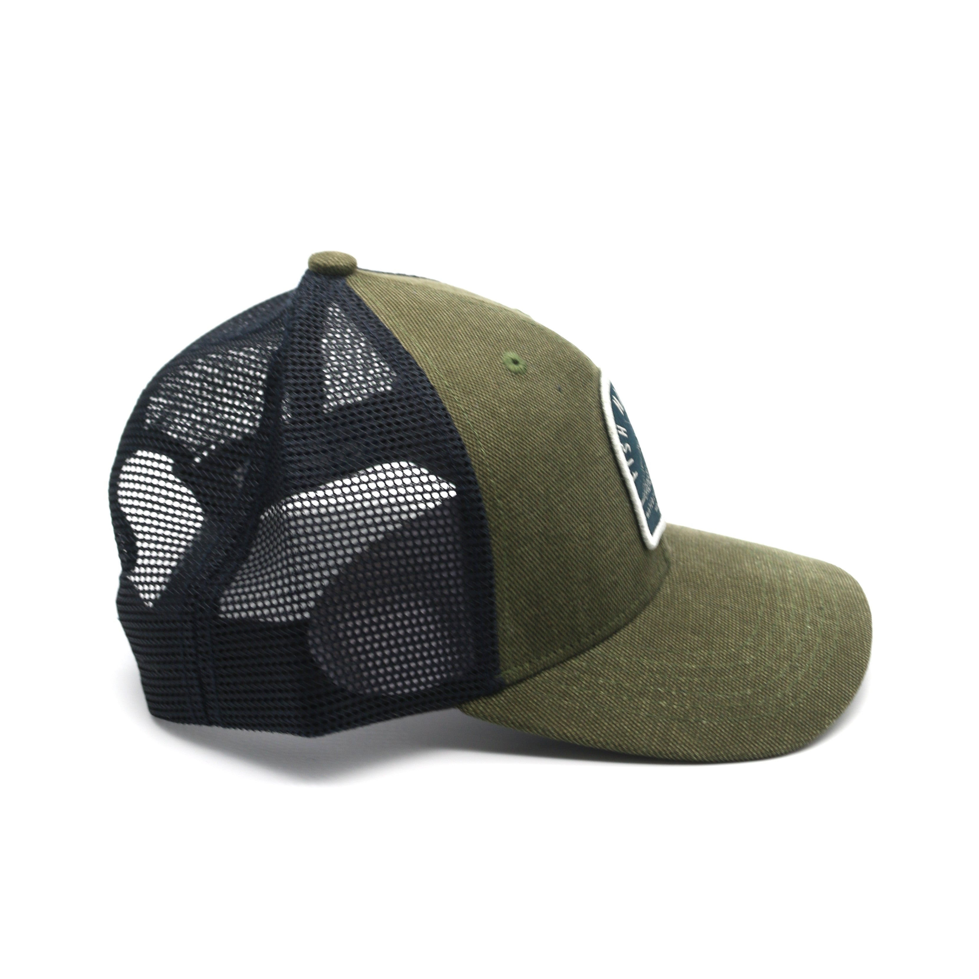 Fish Hippie ZEALOUS Structured Trucker - Agave