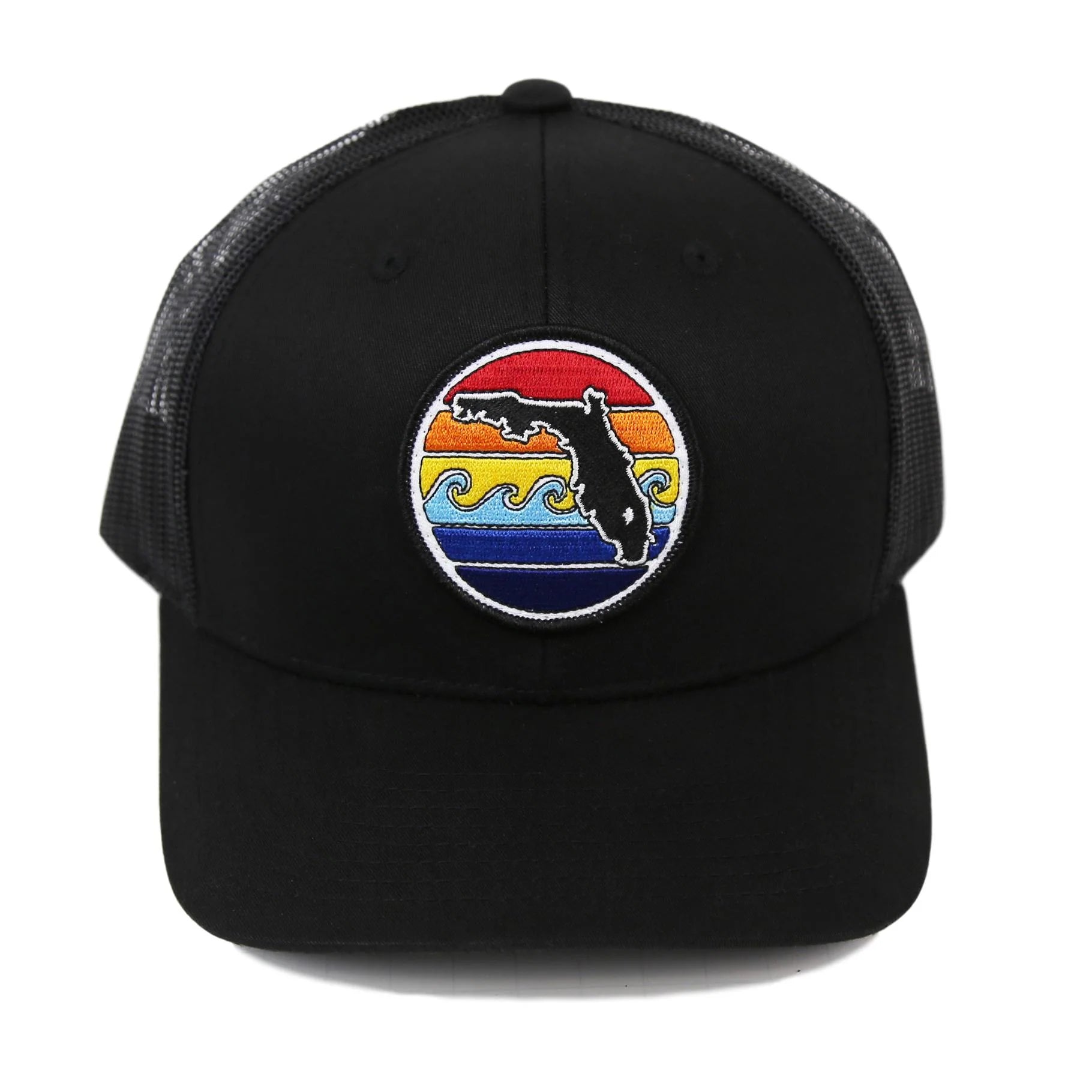 Sunshine State  Yupoong FL Sunset Trucker Hat - BeachToBlvd