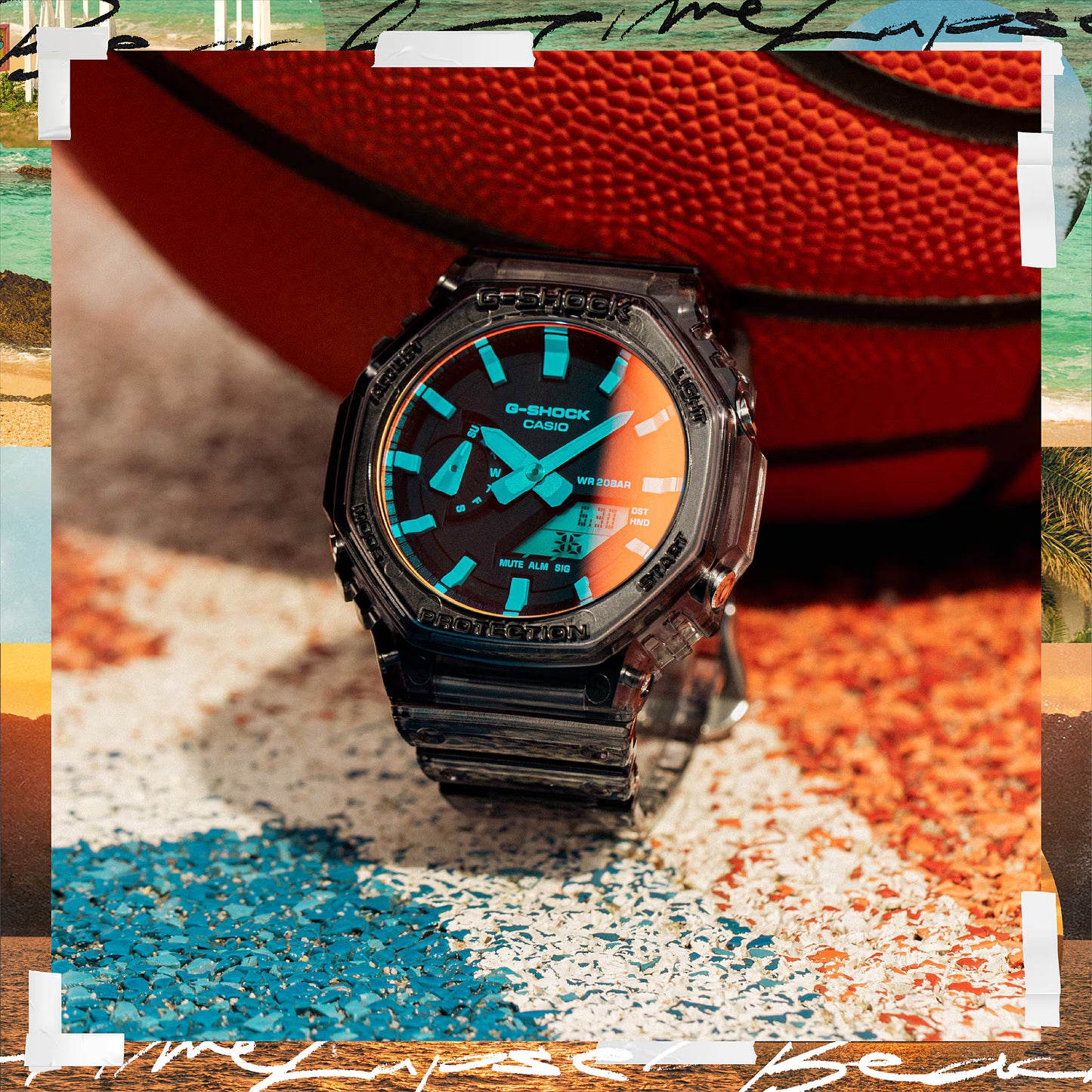 Casio G-SHOCK Digital Analog GA-2100TLS-8A