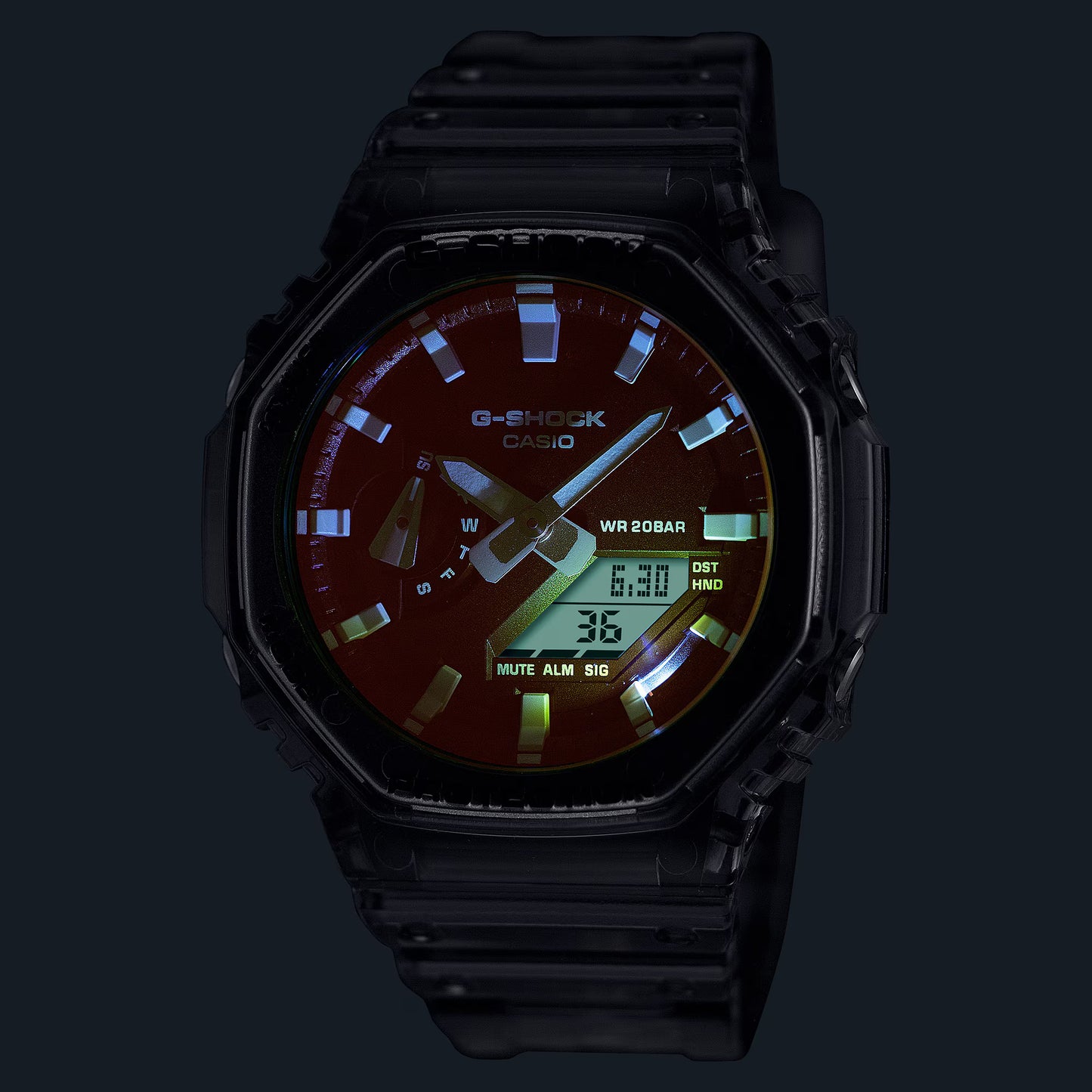 Casio G-SHOCK Digital Analog GA-2100TLS-8A