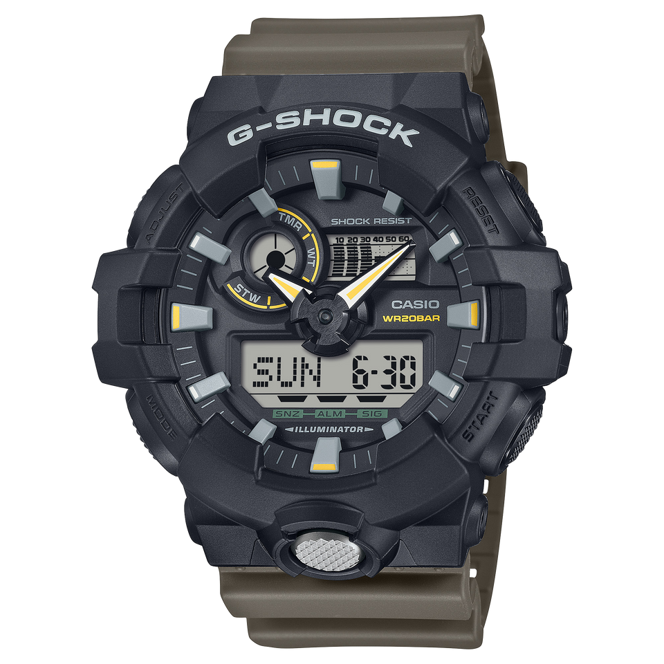 Casio G-Shock GA710TU-1A3 Analog-Digital Watch - BeachToBlvd