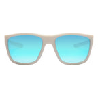 I-SEA Greyson 2.0 Men's Polarized Sunglasses - White Frame/Blue Lens
