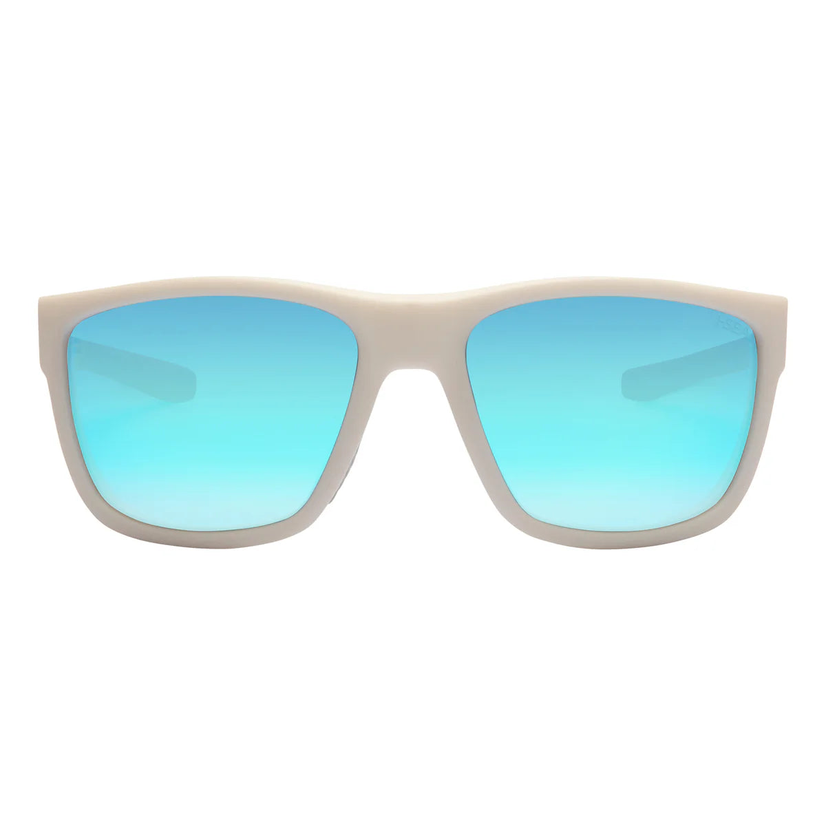 I-SEA Greyson 2.0 Men's Polarized Sunglasses - White Frame/Blue Lens