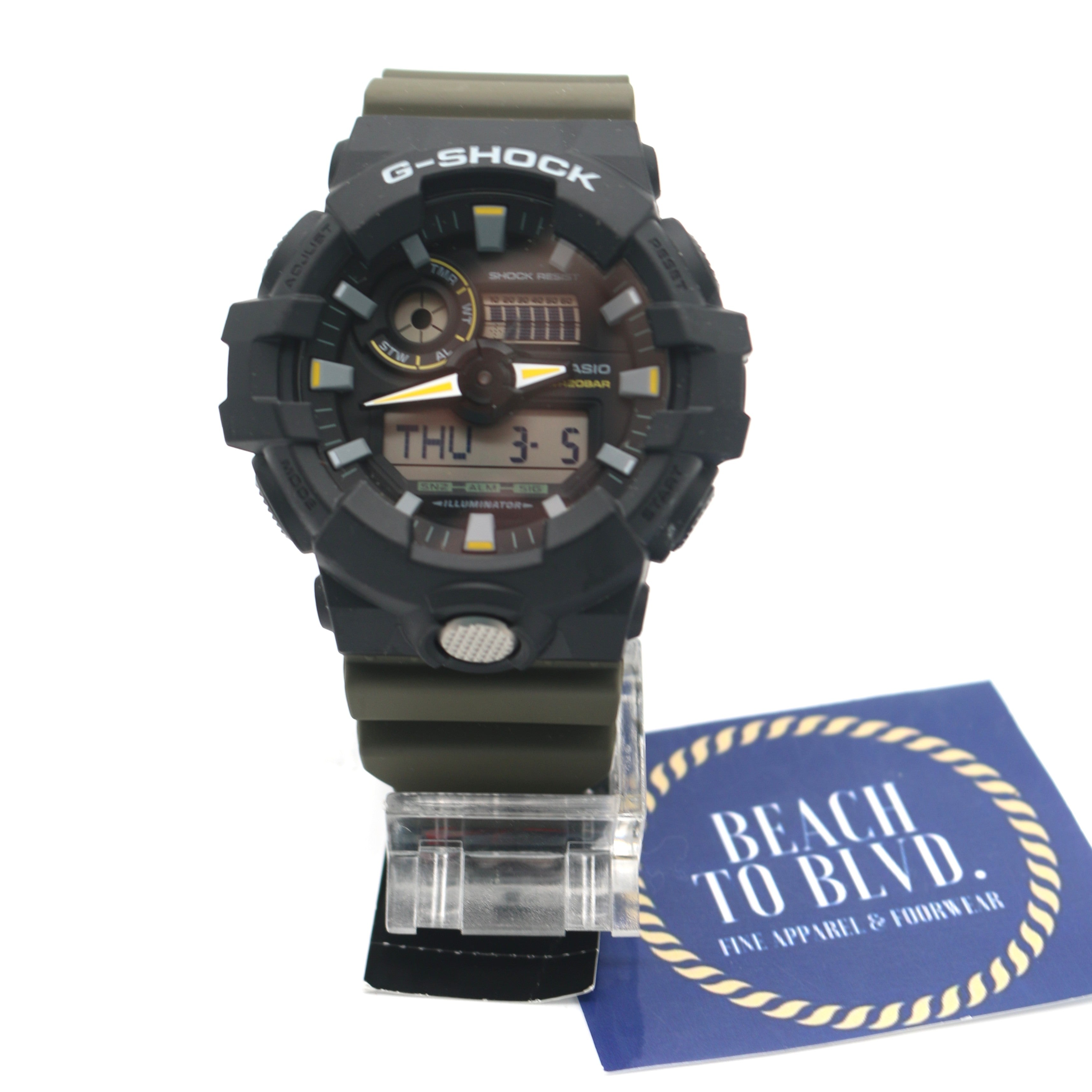 Casio G-Shock GA710TU-1A3 Analog-Digital Watch - BeachToBlvd