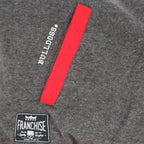 Franchise Club Men's Georgia Bulldogs Club Fleece Snap Jacket -Gray/Red