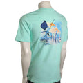 Guy Harvey Guy Harvey Sunset Sailfish T-Shirt - Short Sleeve - Green - 0Fy4096