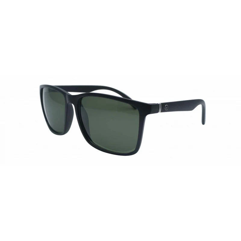 I-SEA Hopper Men's Polarized Sunglasses - Black Frame/Green Len