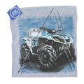 Huk Kc 4 Wheel Rod Rack Tee- Heathered Blue - BeachToBlvd