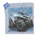 Huk Kc 4 Wheel Rod Rack Tee- Heathered Blue - BeachToBlvd