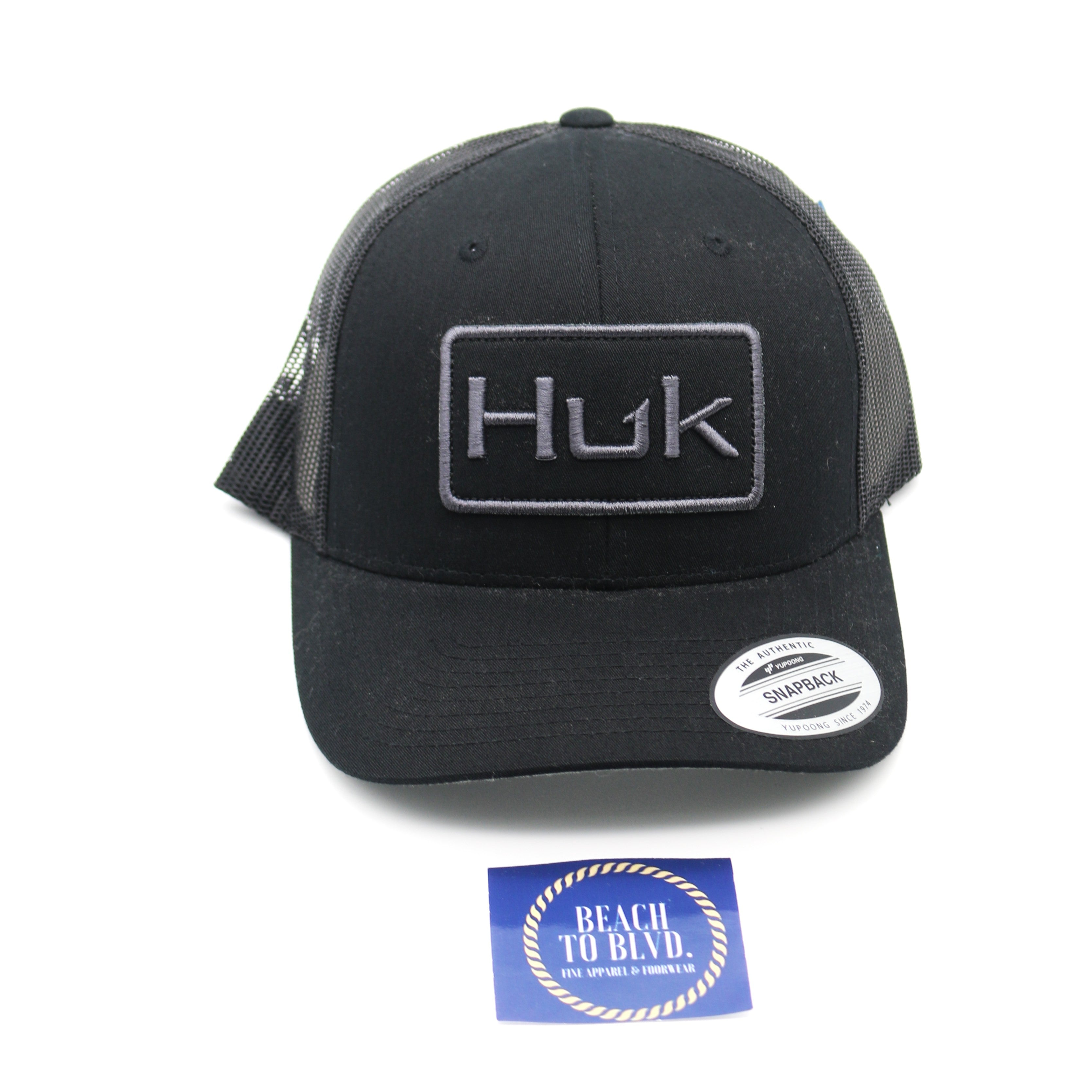 HUK Logo Adjustable Trucker Hat