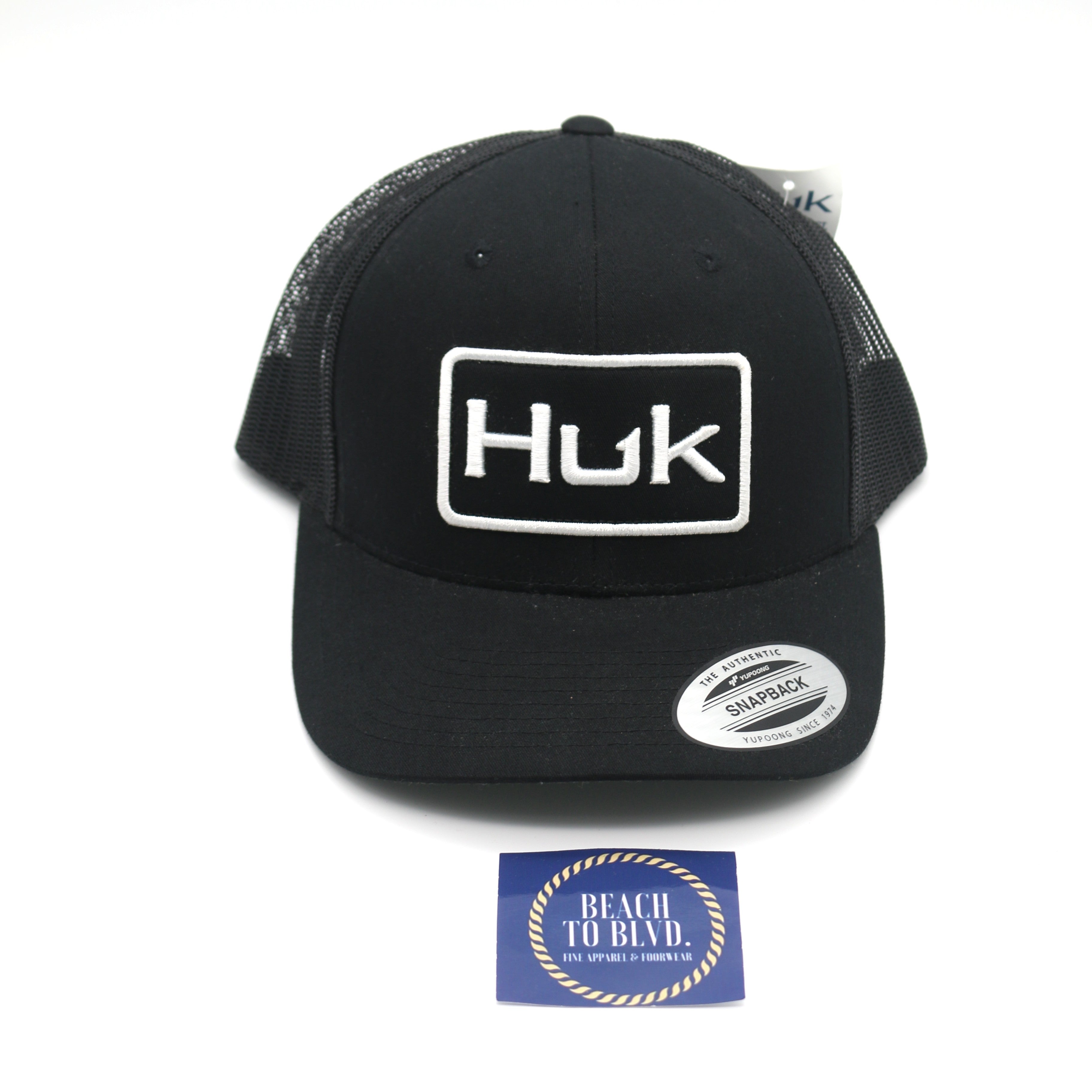 HUK Logo Adjustable Trucker Hat